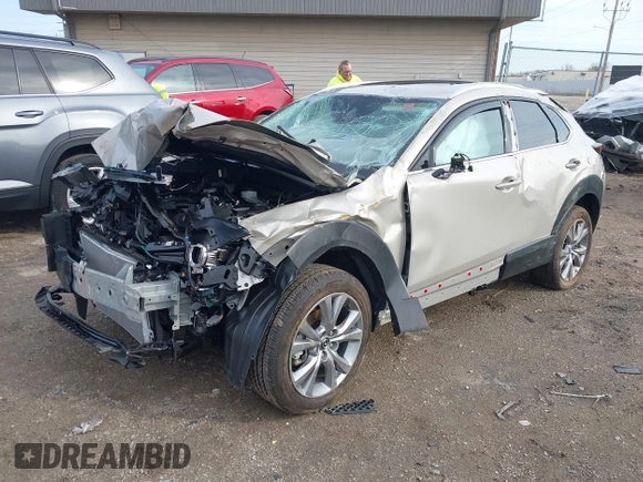2023 Mazda CX-30 S Premium with VIN 3MVDMBDMXPM563500, listed as a IAAI auction lot 42092423 with 9,148 mi miles and . Bid and sale history available at DreamBid. Image 2.