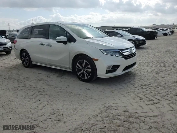 2018 Honda Odyssey Elite with VIN 5FNRL6H91JB050607, listed as a Copart auction lot 44407085 with 144,703 mi miles and Salvage Title. Bid and sale history available at carsss.com. Image 12.
