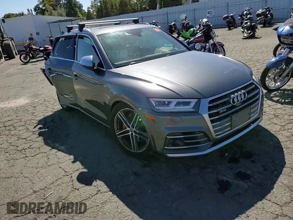 2018 Audi SQ5 Prestige with VIN WA1C4AFY8J2153908, listed as a Copart auction lot 67121434 with Not Provided miles and Salvage Title. Bid and sale history available at DreamBid. Image 10.
