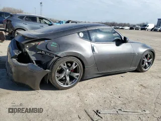 2010 Nissan 370Z Touring with VIN JN1AZ4EH6AM501763, listed as a Copart auction lot 45717785 with 102,341 mi miles and Salvage Title. Bid and sale history available at DreamBid. Image 3.