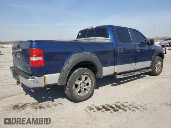 2007 Ford F-150 XLT with VIN 1FTPW14V77FA26563, listed as a Copart auction lot 50464005 with 171,489 mi miles and Clean Title. Bid and sale history available at DreamBid. Image 3.