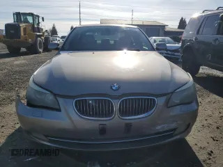 2009 BMW 5 Series 528i with VIN WBANU53589C123021, listed as a Copart auction lot 41769955 with 110,715 mi miles and Salvage Title. Bid and sale history available at carsss.com. Image 5.