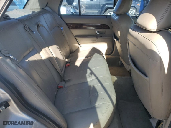 2006 Mercury Grand Marquis LS Premium with VIN 2MEHM75V26X641034, listed as a Copart auction lot 48936845 with 152,021 mi miles and Salvage Title. Bid and sale history available at carsss.com. Image 10.