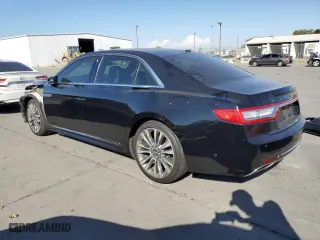 2017 Lincoln Continental Reserve with VIN 1LN6L9NP6H5618879, listed as a Copart auction lot 68135263 with 54,516 mi miles. Bid and sale history available at carsss.com. Image 2.