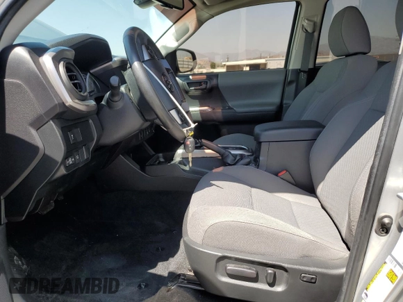 2022 Toyota Tacoma SR5 with VIN 3TMBZ5DN5NM035154, listed as a Copart auction lot 63808825 with 79,928 mi miles and Salvage title. Bid and sale history available at DreamBid. Image 7.