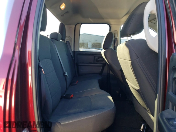 2023 Ram 1500 Tradesman with VIN 1C6RR6FG2PS536619, listed as a Copart auction lot 42996494 with 7,664 mi miles and Salvage title. Bid and sale history available at DreamBid. Image 10.