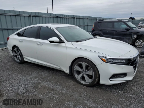 2019 Honda Accord Touring with VIN 1HGCV1F99KA800868, listed as a Copart auction lot 55727515 with 141,714 mi miles and Salvage title. Bid and sale history available at DreamBid. Image 4.