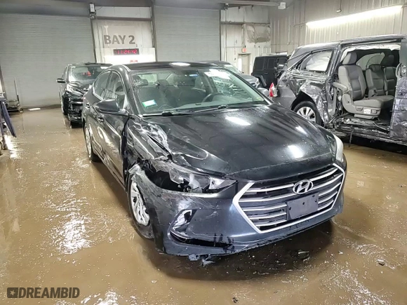 2018 Hyundai Elantra SE with VIN 5NPD74LF9JH393330, listed as a Copart auction lot 50383995 with 154,328 mi miles and Salvage Title. Bid and sale history available at carsss.com. Image 14.