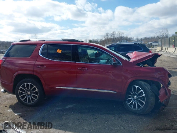 2020 GMC Acadia Denali with VIN 1GKKNXLS3LZ143383, listed as a IAAI auction lot 41864863 with 1 mi miles. Bid and sale history available at carsss.com. Image 14.