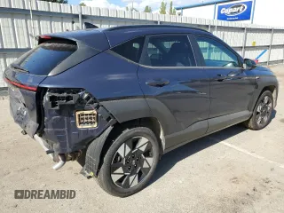 2024 Hyundai Kona SEL with VIN KM8HB3AB8RU104915, listed as a Copart auction lot 78610894 with 469 mi miles and Salvage Title. Bid and sale history available at carsss.com. Image 3.