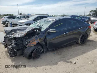2012 Hyundai Sonata Limited with VIN 5NPEC4AB9CH487419, listed as a Copart auction lot 65476983 with Not Provided miles and Salvage Title. Bid and sale history available at carsss.com. Image 1.