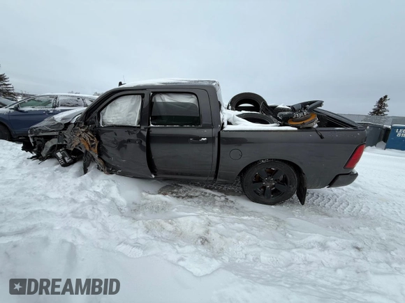 2023 Ram 1500 Express с VIN 3C6RR7KT0PG670383, выставлен на аукционе Copart как лот 85488104 с пробегом Не указан миль и Списание • Salvage title. История ставок и продаж доступна на DreamBid. Изображение 3.