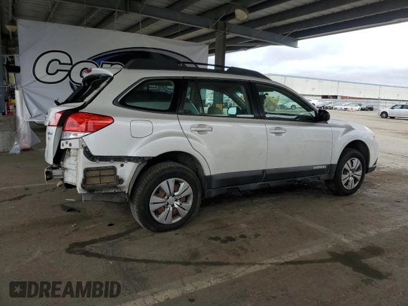 2011 Subaru Outback 2.5i with VIN 4S4BRBAC6B3406395, listed as a Copart auction lot 62387735 with 170,167 mi miles and Salvage title. Bid and sale history available at DreamBid. Image 3.