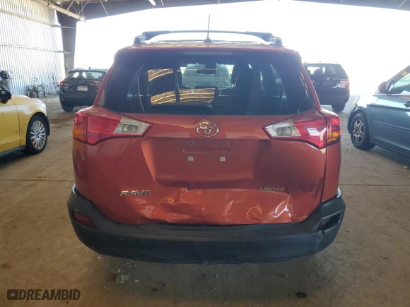 2015 Toyota RAV4 Limited with VIN 2T3YFREVXFW172454, listed as a Copart auction lot 50243875 with 110,750 mi miles and Salvage Title. Bid and sale history available at carsss.com. Image 6.