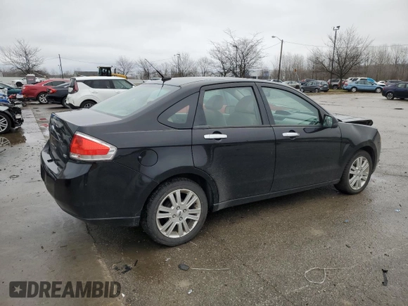 2011 Ford Focus SEL with VIN 1FAHP3HN9BW145205, listed as a Copart auction lot 44332315 with 133,187 mi miles and Salvage Title. Bid and sale history available at carsss.com. Image 3.