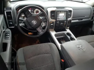 2018 Ram 1500 Big Horn with VIN 3C6RR7LT8JG123416, listed as a Copart auction lot 49447185 with 145,614 mi miles and Salvage title. Bid and sale history available at DreamBid. Image 8.