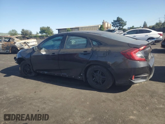 2019 Honda Civic LX with VIN 19XFC2F62KE202065, listed as a Copart auction lot 51545845 with Not Provided miles and Salvage Title. Bid and sale history available at DreamBid. Image 2.