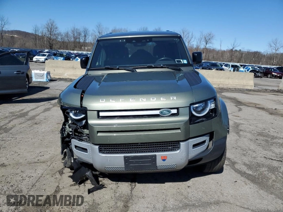 2020 Land Rover Defender with VIN SALEK7EX1L2029555, listed as a Copart auction lot 47935285 with 27,542 mi miles and Salvage title. Bid and sale history available at DreamBid. Image 5.