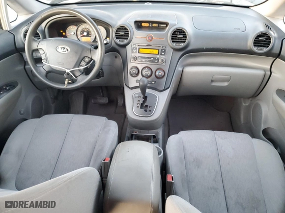2007 Kia Rondo EX with VIN KNAFG526177067287, listed as a Copart auction lot 83413294 with 213,950 mi miles and Salvage Title. Bid and sale history available at carsss.com. Image 8.