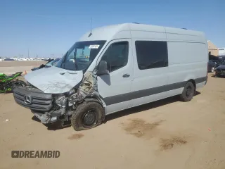 2021 Mercedes-Benz Sprinter Cargo with VIN W1W4ECHY3MT067912, listed as a Copart auction lot 52359165 with Not Provided miles and Salvage Title. Bid and sale history available at carsss.com. Image 1.