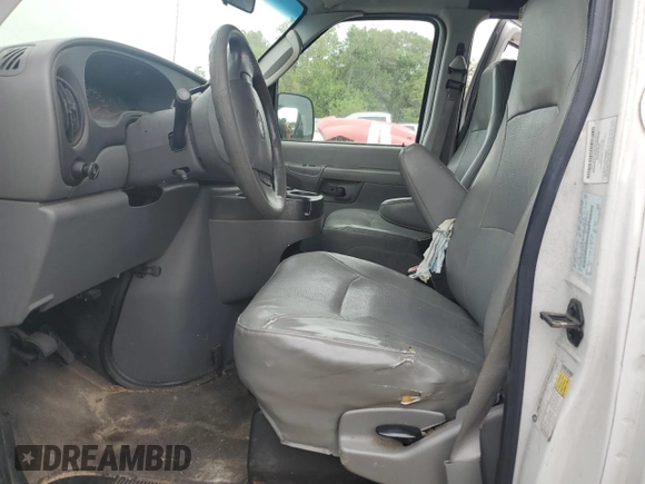 2007 Ford Econoline Cargo Commercial with VIN 1FTNE14W97DB31636, listed as a Copart auction lot 52639435 with Not Provided miles and Clean Title. Bid and sale history available at DreamBid. Image 7.