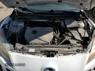 2013 Mazda 3 i SV with VIN JM1BL1TG6D1785025, listed as a Copart auction lot 56279915 with 134,544 mi miles and Salvage title. Bid and sale history available at DreamBid. Image 11.