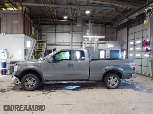 2011 Ford F-150 XL with VIN 1FTEX1EM4BFB73765, listed as a IAAI auction lot 41292186 with 128,334 mi miles. Bid and sale history available at carsss.com. Image 14.