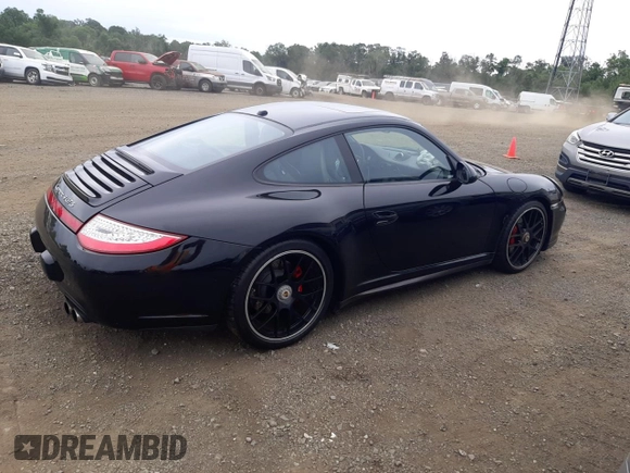 2012 Porsche 911 991 Carrera S with VIN WP0AB2A98CS721148, listed as a Copart auction lot 65543453 with 52,237 mi miles and Salvage title. Bid and sale history available at DreamBid. Image 3.