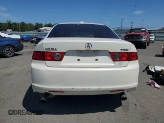 2006 Acura TSX Navi with VIN JH4CL96976C022498, listed as a Copart auction lot 69482864 with Not provided miles and Salvage title. Bid and sale history available at DreamBid. Image 6.