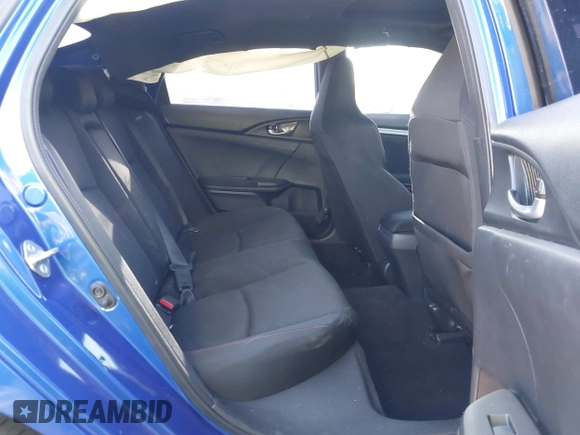 2018 Honda Civic Si with VIN 2HGFC1E56JH700325, listed as a IAAI auction lot 42007770 with 101,386 mi miles and . Bid and sale history available at DreamBid. Image 8.