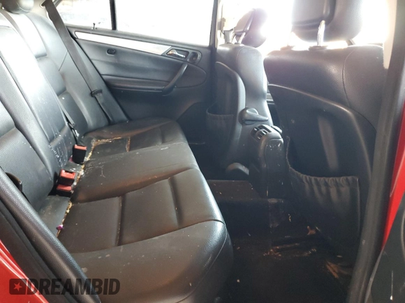 2005 Mercedes-Benz C 230 Kompressor with VIN WDBRF40J85F723023, listed as a Copart auction lot 58269855 with 144,597 mi miles and Clean title. Bid and sale history available at DreamBid. Image 10.