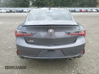 2020 Acura ILX w/Premium/A-SPEC Pkg with VIN 19UDE2F81LA003713, listed as a Copart auction lot 52023315 with 47,893 mi miles and Salvage Title. Bid and sale history available at carsss.com. Image 6.