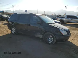 2010 Kia Sedona LX with VIN KNDMG4C31A6335678, listed as a Copart auction lot 76016514 with 130,889 mi miles and Salvage Title. Bid and sale history available at carsss.com. Image 4.