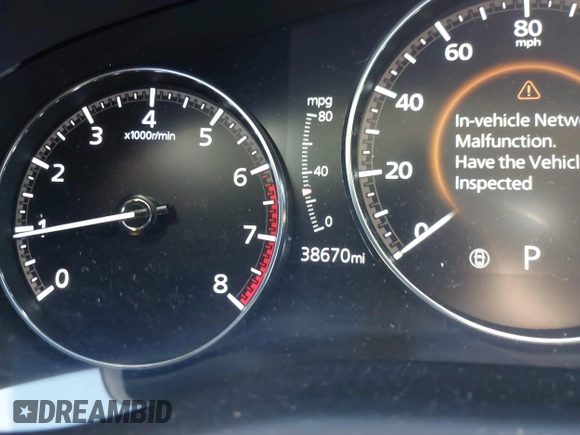 2021 Mazda 3 2.5 Turbo с VIN 3MZBPBAY2MM252787, выставлен на аукционе IAAI как лот 41861263 с пробегом 38 670 миль миль и . История ставок и продаж доступна на DreamBid. Изображение 15.