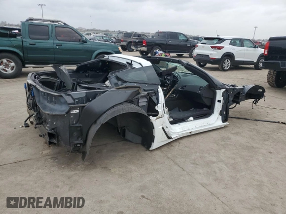 2017 Chevrolet Corvette Grand Sport 2LT with VIN 1G1YY2D77H5110856, listed as a Copart auction lot 44236385 with 0 mi miles and Salvage Title. Bid and sale history available at carsss.com. Image 3.