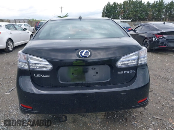 2010 Lexus HS with VIN JTHBB1BA2A2009222, listed as a IAAI auction lot 42030728 with 104,048 mi miles. Bid and sale history available at carsss.com. Image 16.