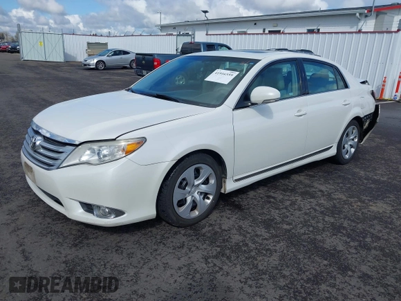 2011 Toyota Avalon with VIN 4T1BK3DB4BU371508, listed as a IAAI auction lot 41916559 with 203,667 mi miles and . Bid and sale history available at carsss.com. Image 2.