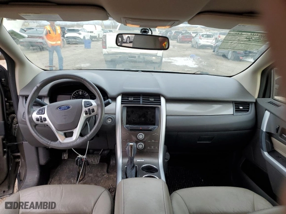 2013 Ford Edge SEL with VIN 2FMDK4JC8DBE07415, listed as a Copart auction lot 47892205 with 155,161 mi miles and Salvage Title. Bid and sale history available at carsss.com. Image 8.