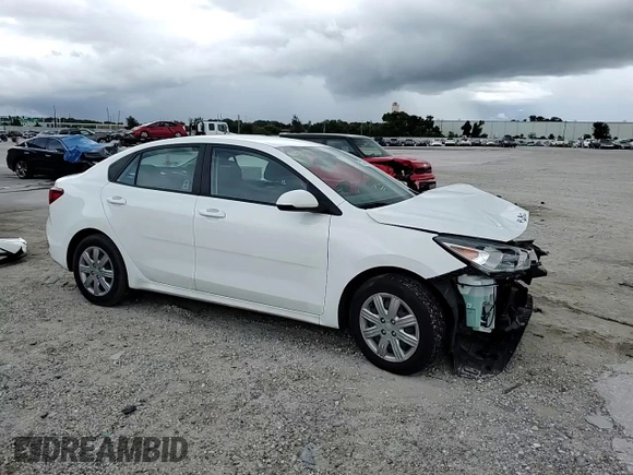 2021 Kia Rio LX with VIN 3KPA24AD6ME370969, listed as a Copart auction lot 71244164 with 90,219 mi miles and Non Repairable. Bid and sale history available at DreamBid. Image 14.