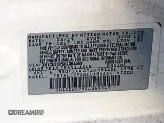 2019 Nissan Note SV с VIN 3N1CE2CP5KL364569, выставлен на аукционе Copart как лот 57483735 с пробегом 84 743 миль миль и Списание • Salvage title. История ставок и продаж доступна на DreamBid. Изображение 13.