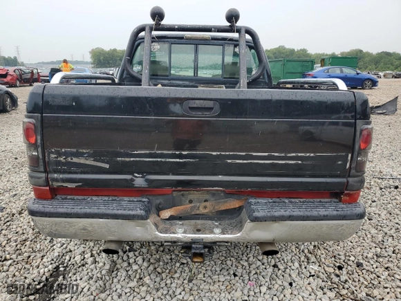 1996 Dodge Ram 1500 with VIN 1B7HC16Y9TS701268, listed as a Copart auction lot 69636684 with 253,206 mi miles and Salvage Title. Bid and sale history available at carsss.com. Image 6.