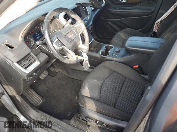 2020 GMC Terrain SLE with VIN 3GKALTEV3LL129153, listed as a Copart auction lot 44145915 with 51,472 mi miles and Salvage Title. Bid and sale history available at DreamBid. Image 7.