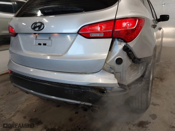 2013 Hyundai Santa Fe 2.0T Sport with VIN 5XYZUDLA1DG002296, listed as a IAAI auction lot 41348109 with 130,626 mi miles. Bid and sale history available at carsss.com. Image 6.