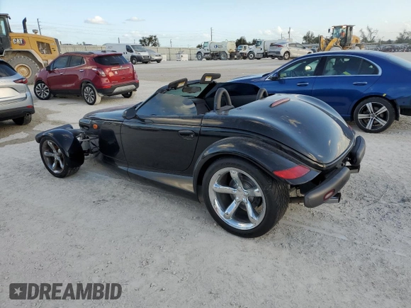 1999 Plymouth Prowler z VIN 1P3EW65G8XV502376, wystawiony jako Copart lot #77556104 z przebiegiem Nie podano mil oraz Szkody całkowita. Historia ofert i sprzedaży dostępna na DreamBid. Obrazek 2.