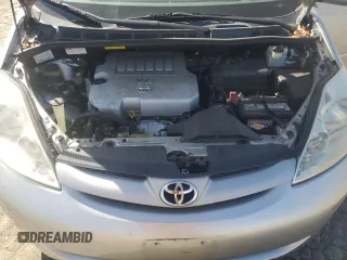 2008 Toyota Sienna XLE with VIN 5TDZK22C18S125019, listed as a Copart auction lot 52600125 with 117,043 mi miles and Salvage Title. Bid and sale history available at carsss.com. Image 11.