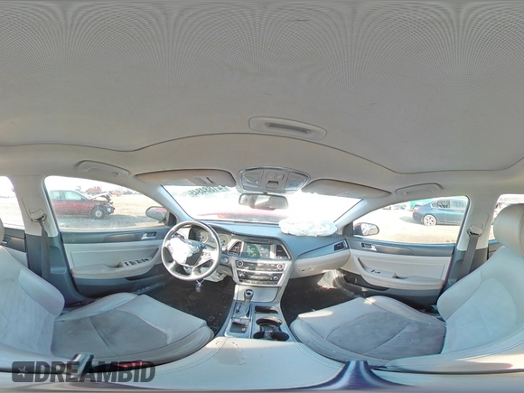 2017 Hyundai Sonata Sport with VIN 5NPE34AF6HH469065, listed as a Copart auction lot 41884845 with 119,447 mi miles and Salvage Title. Bid and sale history available at carsss.com. Image 12.