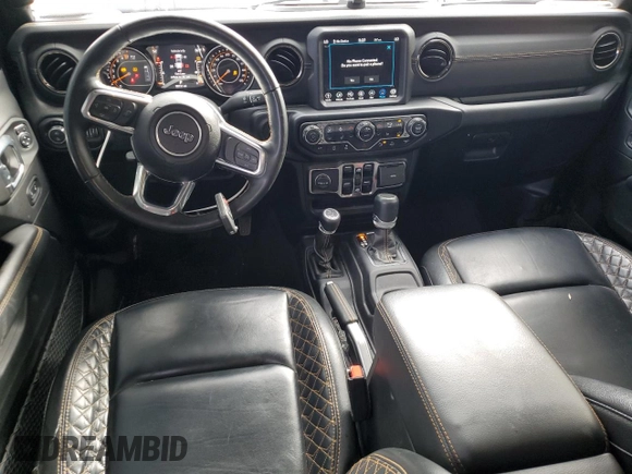 2022 Jeep Gladiator Overland with VIN 1C6HJTFG2NL129862, listed as a Copart auction lot 86254394 with 98,151 mi miles and Salvage title. Bid and sale history available at DreamBid. Image 15.