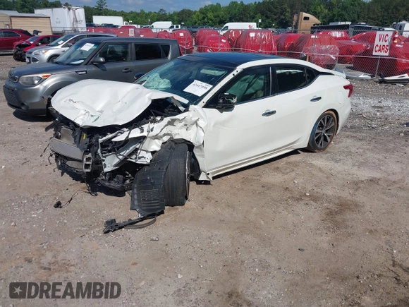 2018 Nissan Maxima S with VIN 1N4AA6AP9JC373169, listed as a IAAI auction lot 42447098 with 47,881 mi miles and . Bid and sale history available at DreamBid. Image 2.