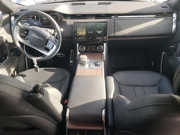2023 Land Rover Range Rover SE with VIN SALKPBFU3PA026941, listed as a Copart auction lot 79660474 with 35,053 mi miles and Salvage Title. Bid and sale history available at carsss.com. Image 8.