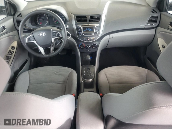 2017 Hyundai Accent SE with VIN KMHCT4AE8HU351826, listed as a Copart auction lot 51245455 with 63,230 mi miles and Salvage Title. Bid and sale history available at carsss.com. Image 8.
